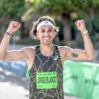 El atleta leonés Jorge Blanco se muestra optimista para afrontar la temporada estival.