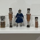 Muñecas hechas por Picasso para su hija.