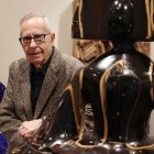Manolo Valdés en una exposición en Londres en febrero.