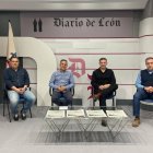 Óscar Díez, Fraguas, José Antonio Pérez y Juan Simón.