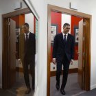 Pedro Sánchez momentos antes de su comparecencia tras el Consejo de Ministros.
