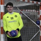Marcos García es otra de las joyas que ya se forman con el primer equipo del Ademar.