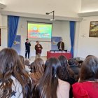 Los alumnos de IES Vadinia en una charla del Incibe.
