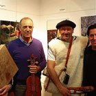 Inauguración de la exposición fotográfica en Santa María.