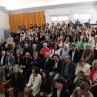 El salón de actos de IES Vadinia acogió el cierre del 50 aniversario de este instituto educativo.