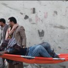 Los rebeldes hutíes del Yemen afirmaron este lunes que al menos 68 personas murieron y otras 47 resultaron heridas en el bombardeo por Estados Unidos de un centro de custodia preventiva de migrantes africanos en la ciudad septentrional yemení de Sadá, según aparece en el imagen. EFE/EPA/HOUTHIS AL-MASIRSAH TV / HANDOUT HANDOUT HANDOUT EDITORIAL USE ONLY/NO SALES