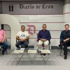 Óscar Díez, A. Fraguas, Juan Simón y J. Antonio Pérez.