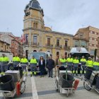 La Bañeza continua sus labores de limpieza viaria.