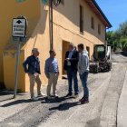 El diputado de Infraestructuras visitó la zona esta semana y se reunió con la plataforma vecinal.