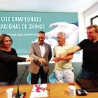 Presentación del campeonato, ayer en la Diputación de León.