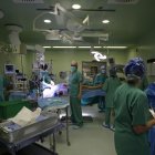 El quirófano de Cirugía Cardíaca durante una operación esta semana.