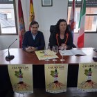 Adelino Pérez e Irene González, en la presentación.