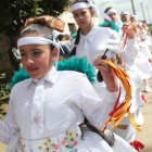 Los danzantes desplegaron toda la tradición con sus bailes y sus atuendos.