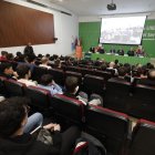 Imagen de archivo de un acto en la Uned de Ponferrada.
