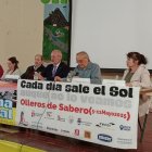 Los participantes de la jornada de ayer.