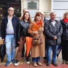 Parte de la candidatura que presentó José Pedro Fernández Vázquez al Colegio de Médicos.