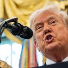 El presidente estadounidense, Donald Trump. EFE/SAMUEL CORUM