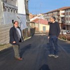 El alcalde, Javier Carrera, visitó las obras de la localidad.