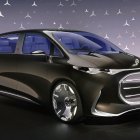 El Mercedes Vision V es un singular ejemplo de futurista monovolumen lujoso y elegante.