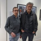 Tomás Sánchez Santiago y José Ramón Vega, el día de la inauguración de ‘Ciertos deslumbramientos’ en el Museo de León, el pasado 12 de marzo.