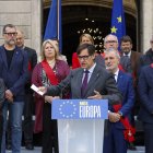 El presidente de la Generalitat de Cataluña, Salvador Illa.