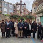 Asistentes a la Fiesta de la Cruz de Mayo.