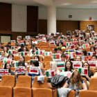 Alumnos internacionales que llegaron a León en febrero para estudiar el segundo semestre.