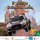 Cartel del 5º Rallye Reino de León.