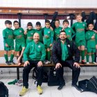 El equipo Prebenjamín A del Atlético Pinilla.