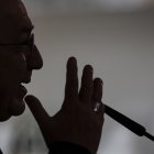 El secretario de la Conferencia Episcopal, García Magán, en un acto público.