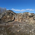 Esto es todo lo que queda de la ermita del Carmen de Molinaferrera.