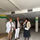 El alcalde y la concejala visitaron las obras.