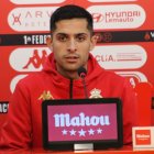 Javier Fernández 'Bicho', ayer en rueda de prensa.