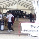 Carpa del año pasado en el parque de la era de Trobajo de la Feria de Artesanos Cerveceros de San Andrés del Rabanedo.