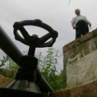 Toma de agua en el Torío.