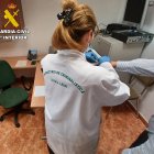 Una agente de la Guardia Civil.