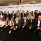 Foto de familia de los participantes en Botines.