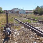 La traza de la Ruta de la Plata en La Bañeza.