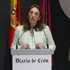 La consejera de Agricultura, Ganadería y Desarrollo Rural, María González Corral.