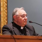 Luis Ángel de las Heras, obispo de León.