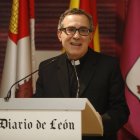 Javier Gay, en un reciente congreso organizado por Diario de León.