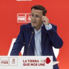 El secretario general del PSOE extremeño, Miguel Angel Gallardo.