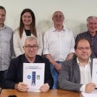 Miembros de la asociación León-Braganza en la reunión de Rihonor.