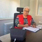 Belarmina, presidenta de la Asamblea de Valencia de Don Juan.