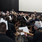 La banda de música de Cistierna en el concierto de San Guillermo.