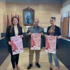 Elena Baílez, Javier Carrera y Andrea Marqués.