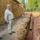 El concejal de Obras visitó los trabajos.