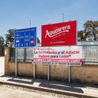 Instalaciones de la fábrica de Azucarera de La Bañeza.