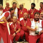 La selección de Castilla y León subió a lo más alto del podio en el Campeonato de España de Salmónidos Lance Captura y Suelta.
