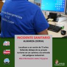 Gráfico elaborado por el 112 con datos sobre la persona fallecida en Almarza.